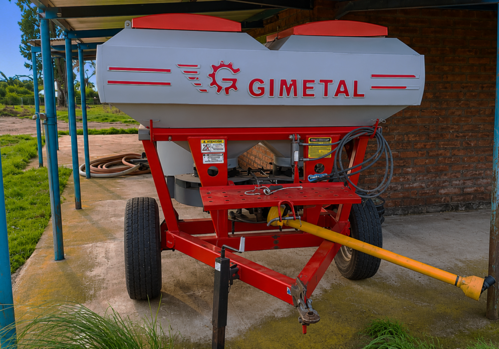 Fertilizadora Gimetal EDR 1500 | Capacidad 1.000 KG