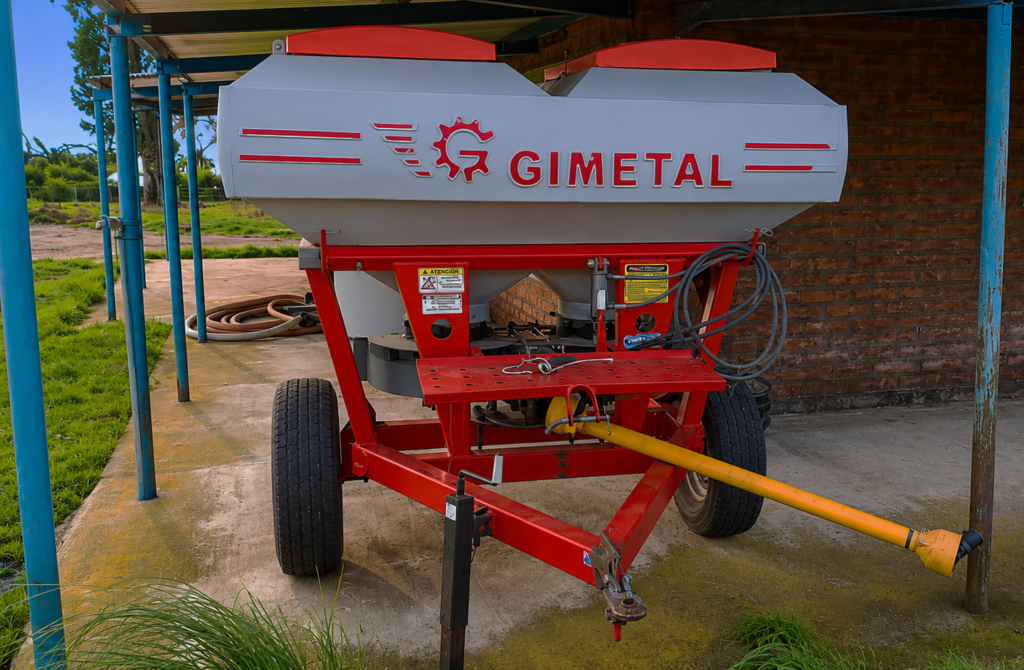 Fertilizadora Gimetal EDR 1500 | Capacidad 1.000 KG