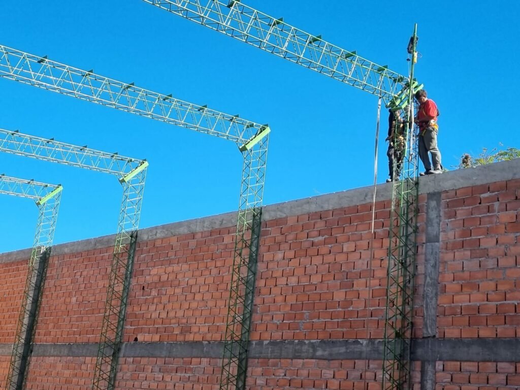 Galpón a dos aguas