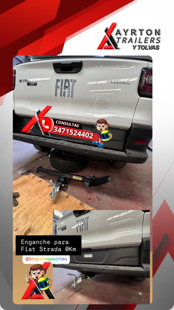 Enganches pick-up y autos