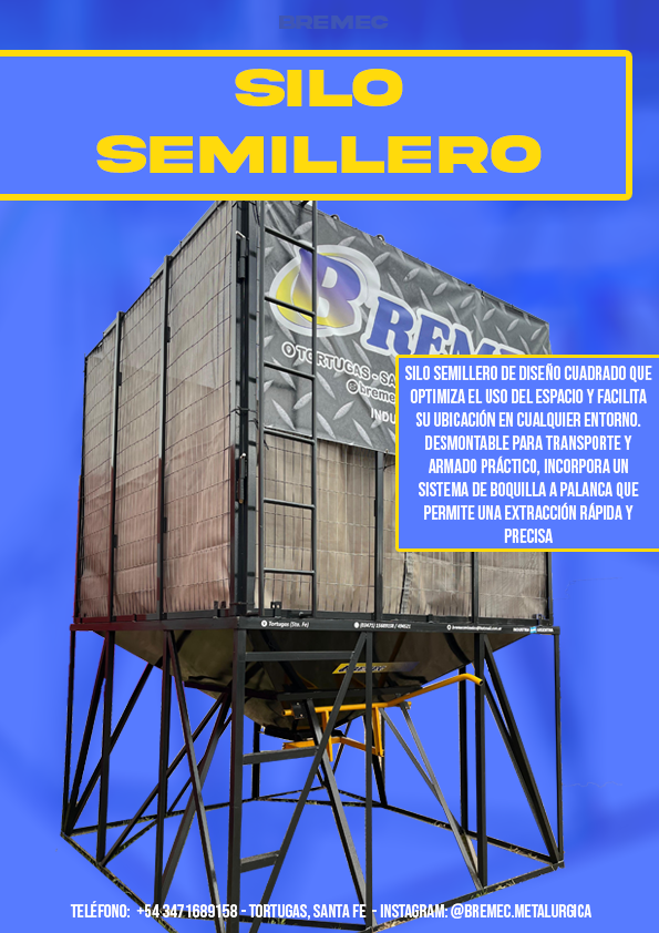 Silos semilleros cuadrados