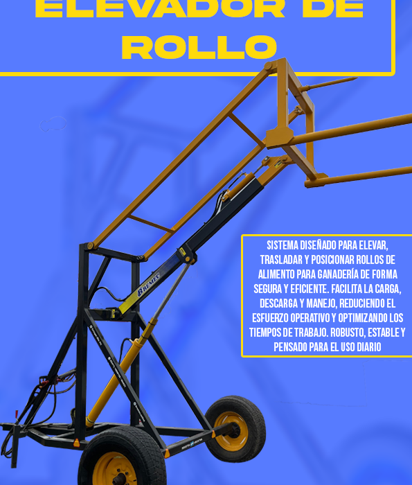 Elevador de rollos