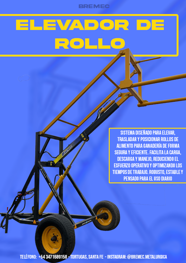 Elevador de rollos
