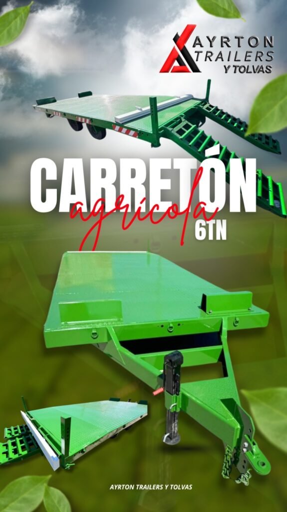 Tráiler carretón 6TN