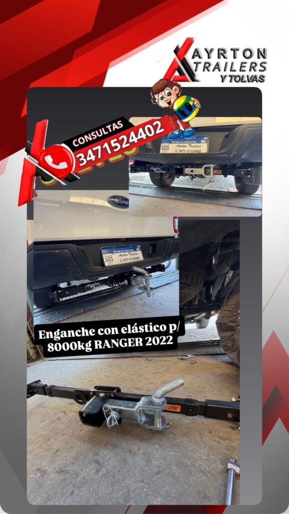 Enganches pick-up y autos