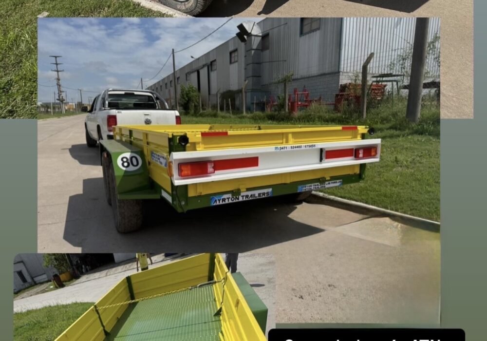 Acoplado tráiler balancín 3/4/5/6TN