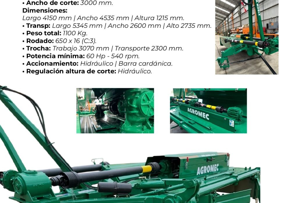 Desmalezadora Hileradora DH3102 Cardanica