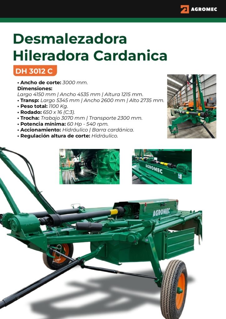 Desmalezadora Hileradora DH3102 Cardanica