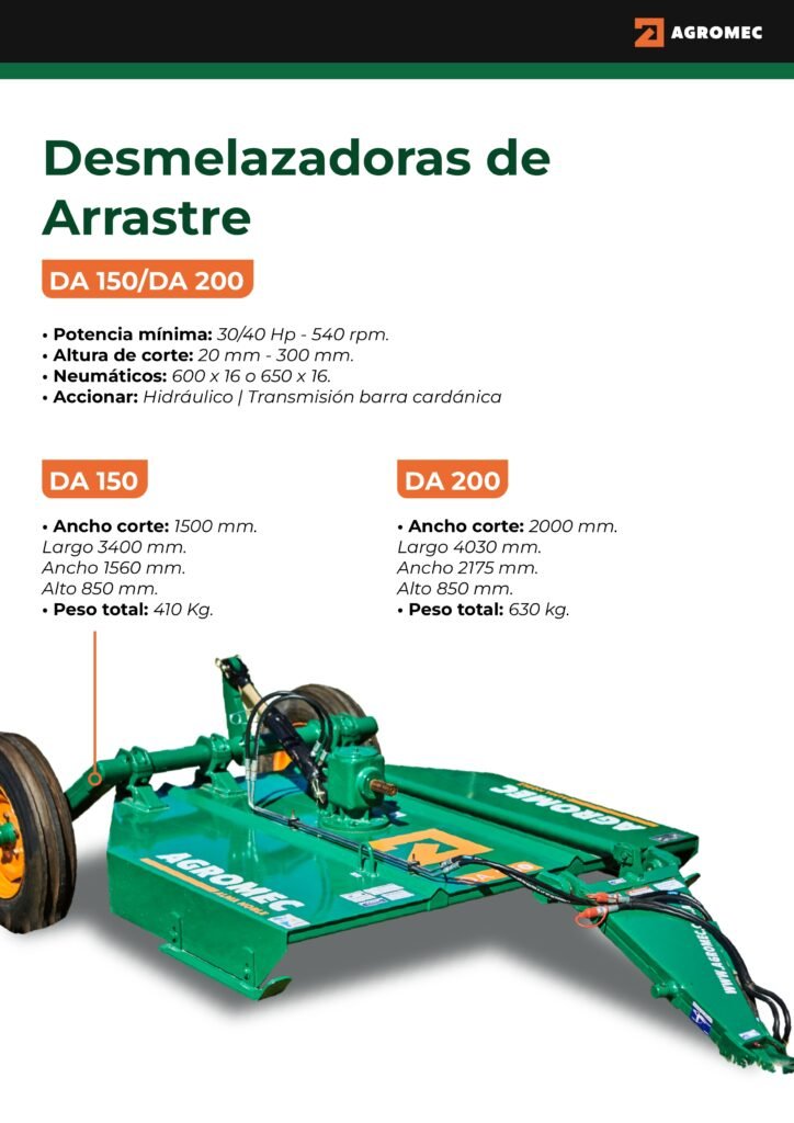 Desmalezadora de Arrastre 150