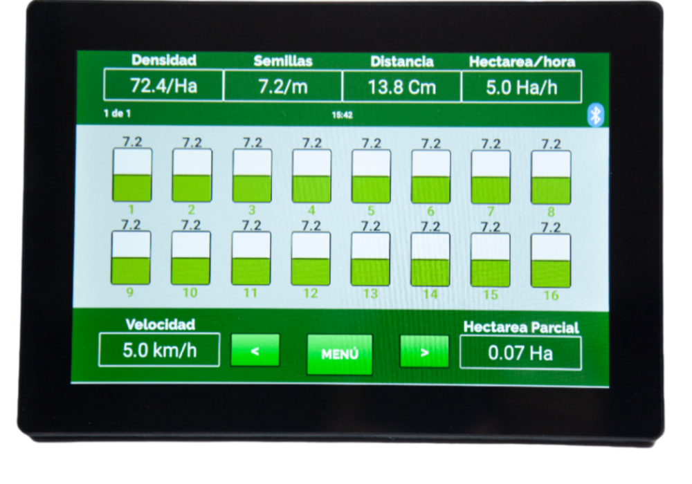 MONITOR DE SIEMBRA AG FIELD - 10 LÍNEAS