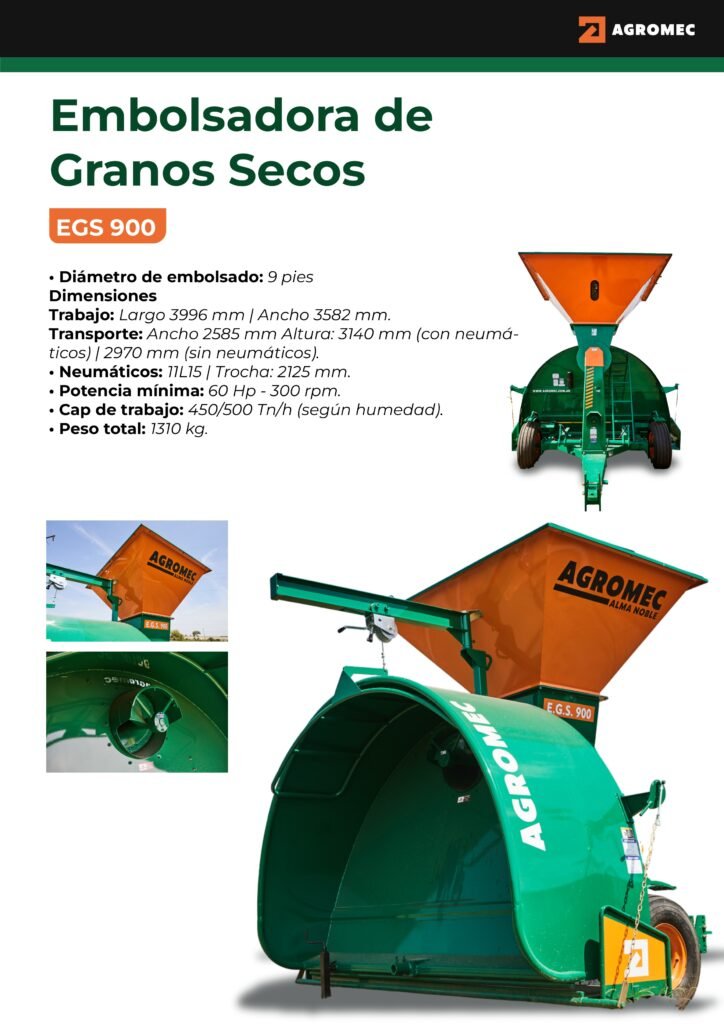 Embolsadora de Granos Secos