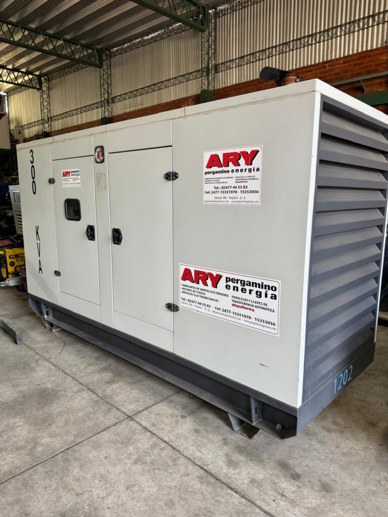 GRUPO ELECTROGENO 300 KVA