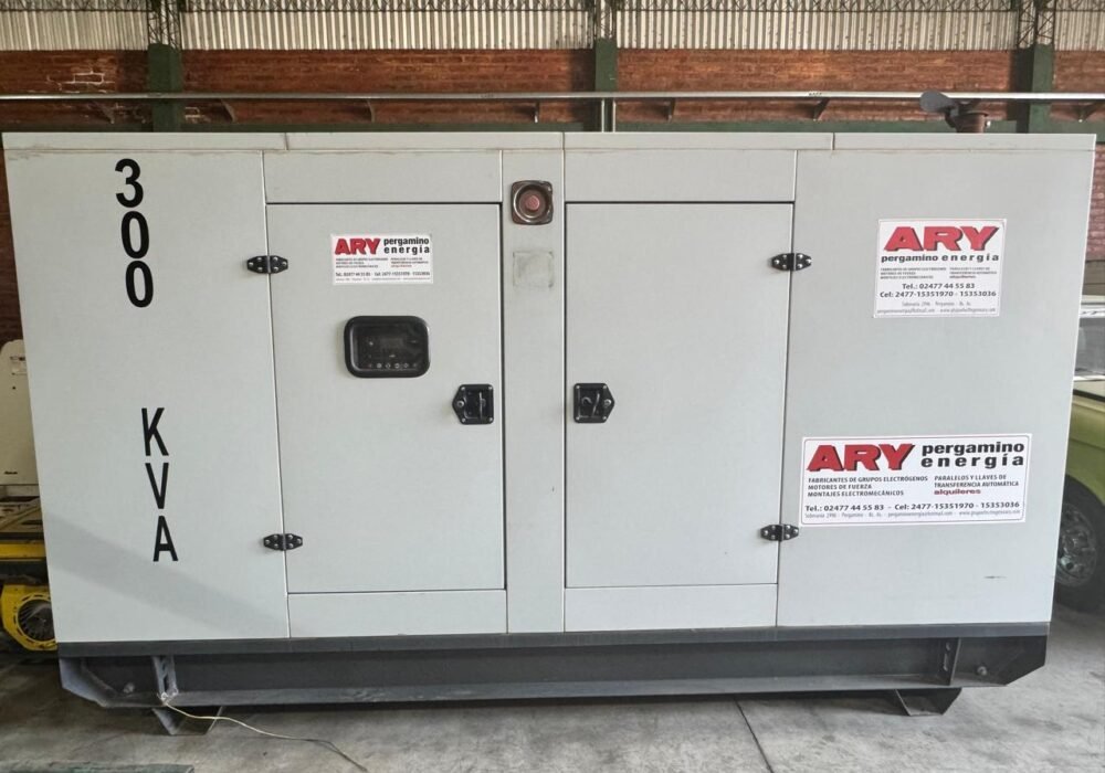 GRUPO ELECTROGENO 300 KVA