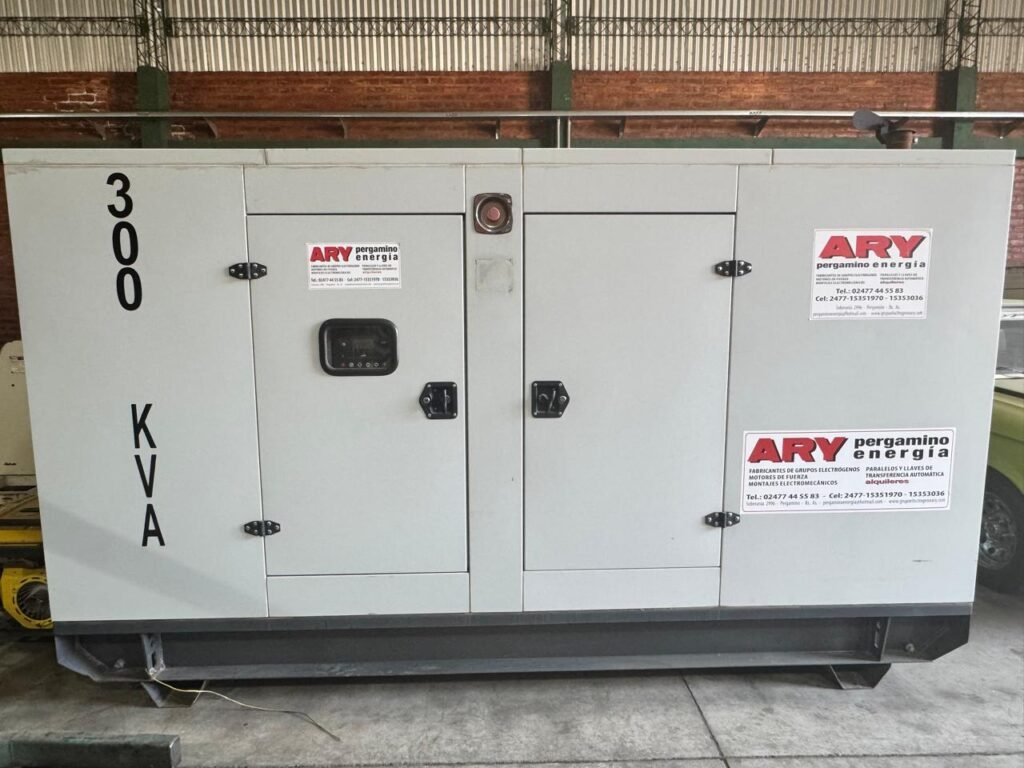 GRUPO ELECTROGENO 300 KVA