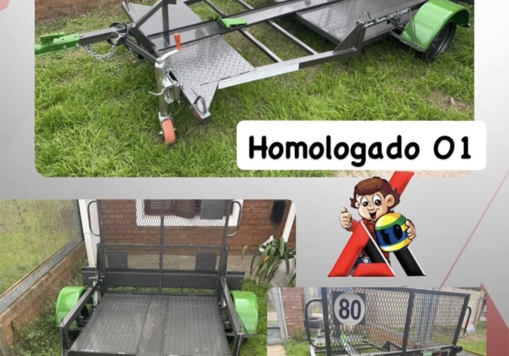 Tráiler p/1 moto