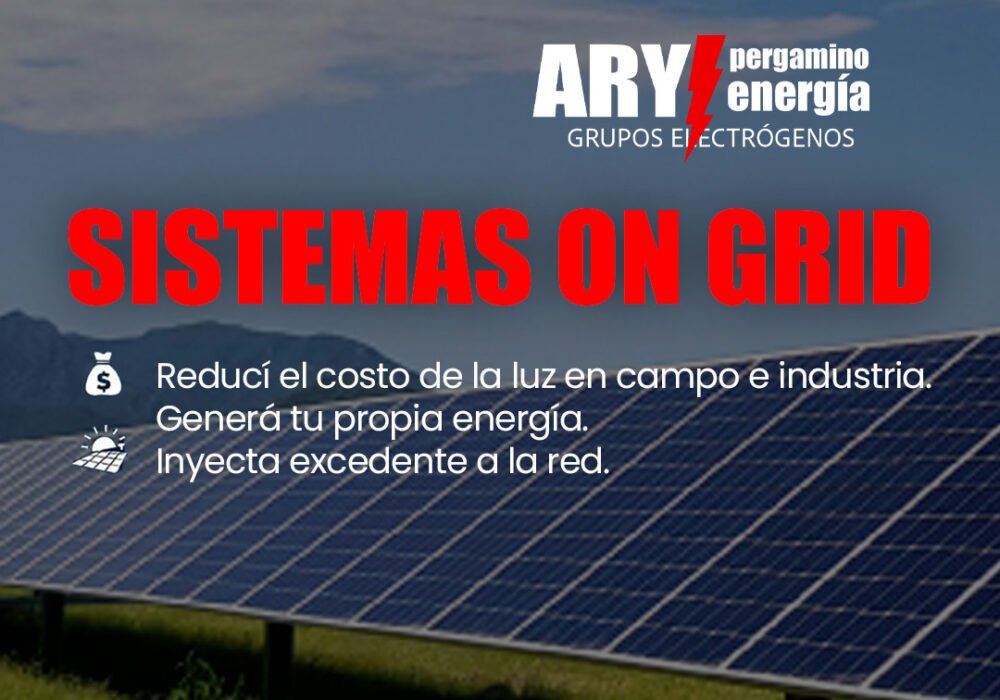 SISTEMA ON GRID PANELES SOLARES