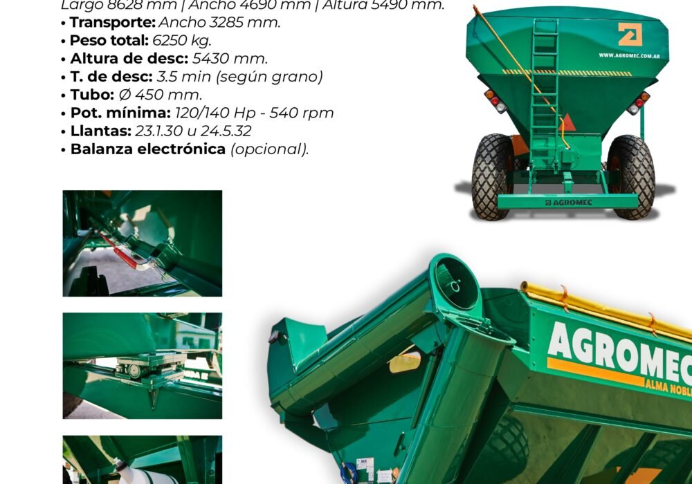 Acoplado Tolva Autodescargable 29.000 Lts ( 23/25 TN)