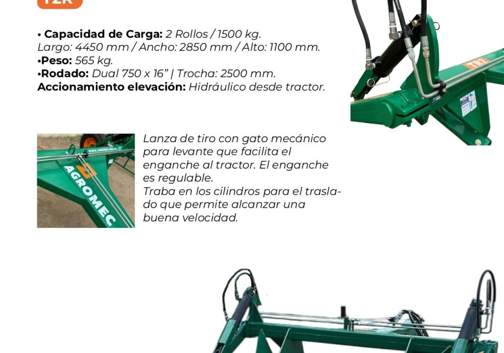 Transportador de 2 Rollos