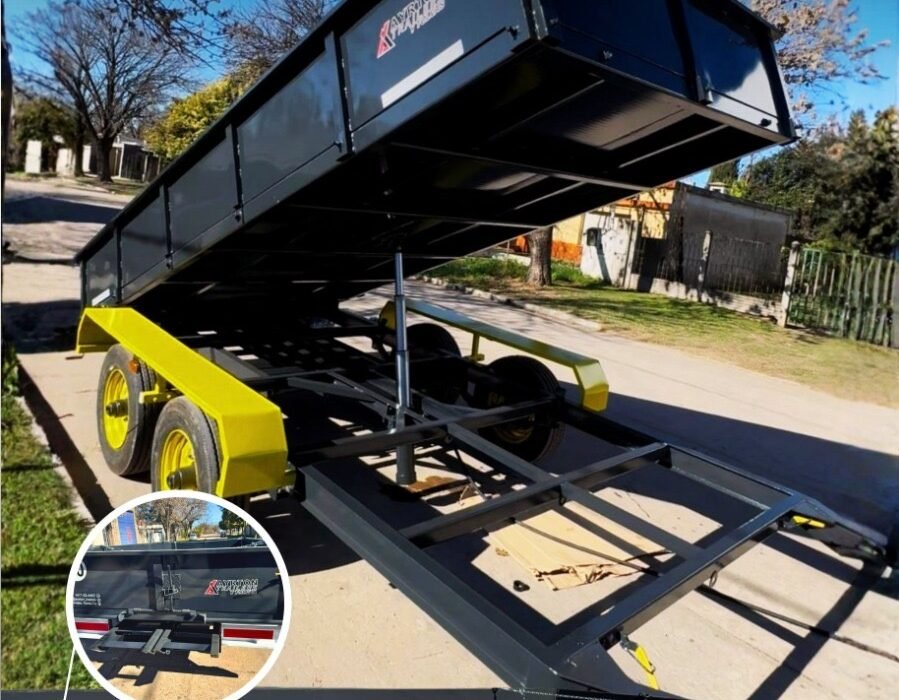 Tráiler mixto 6TN volcador y carretón