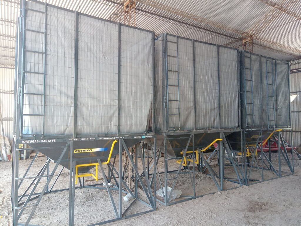 Silos semilleros cuadrados
