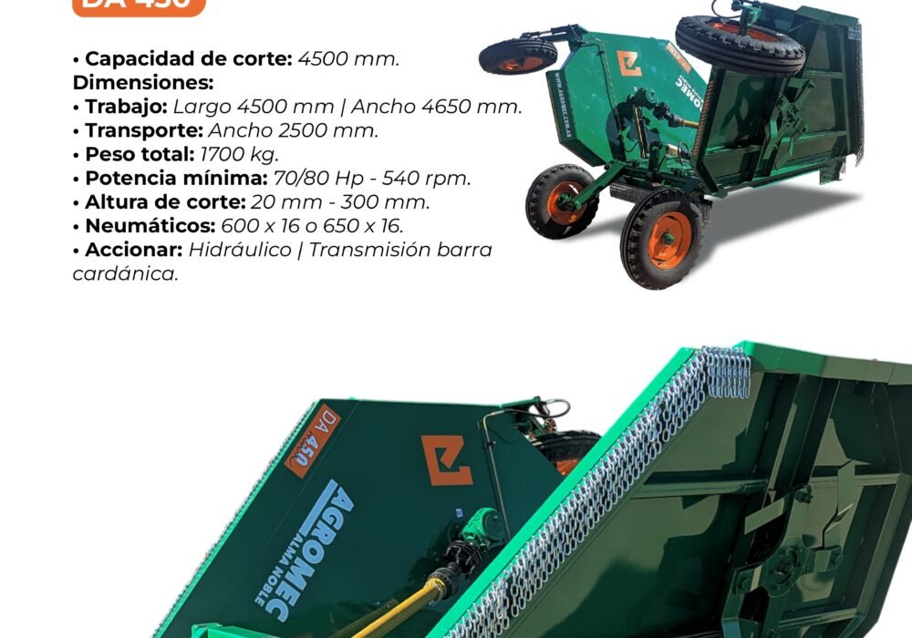 Desmalezadora Articulada - DA 450 Condor