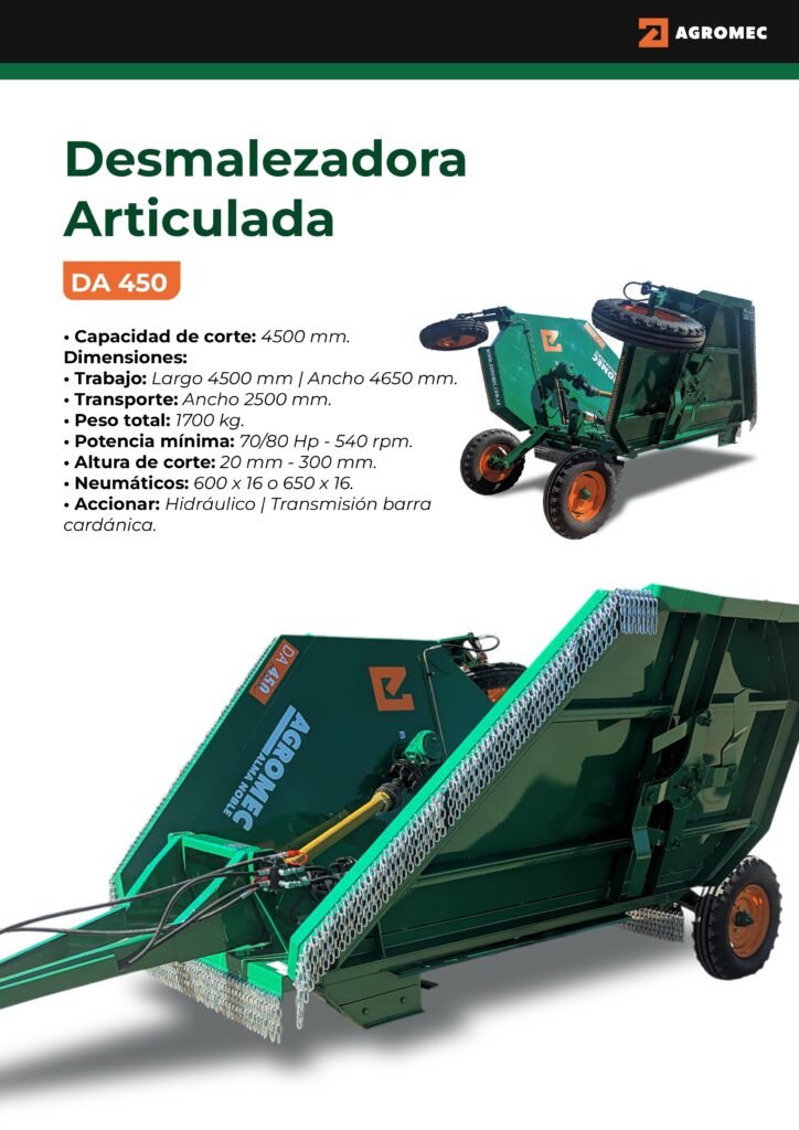 Desmalezadora Articulada - DA 450 Condor