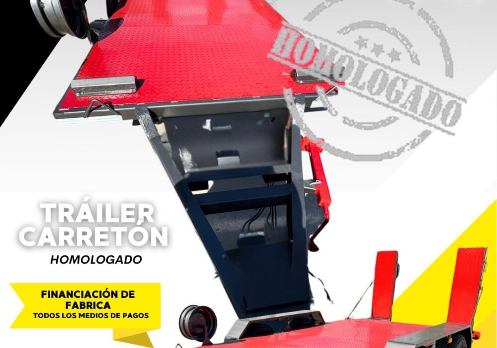 Tráiler carretón 3.5TN homologado