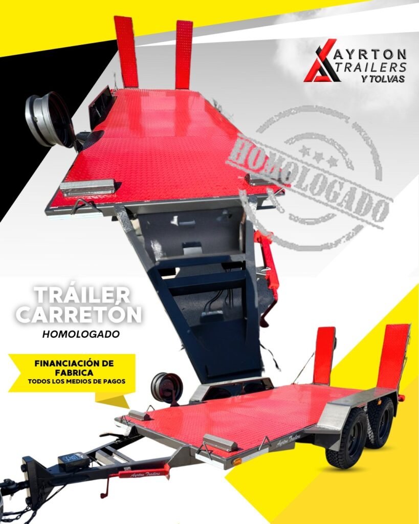 Tráiler carretón 3.5TN homologado