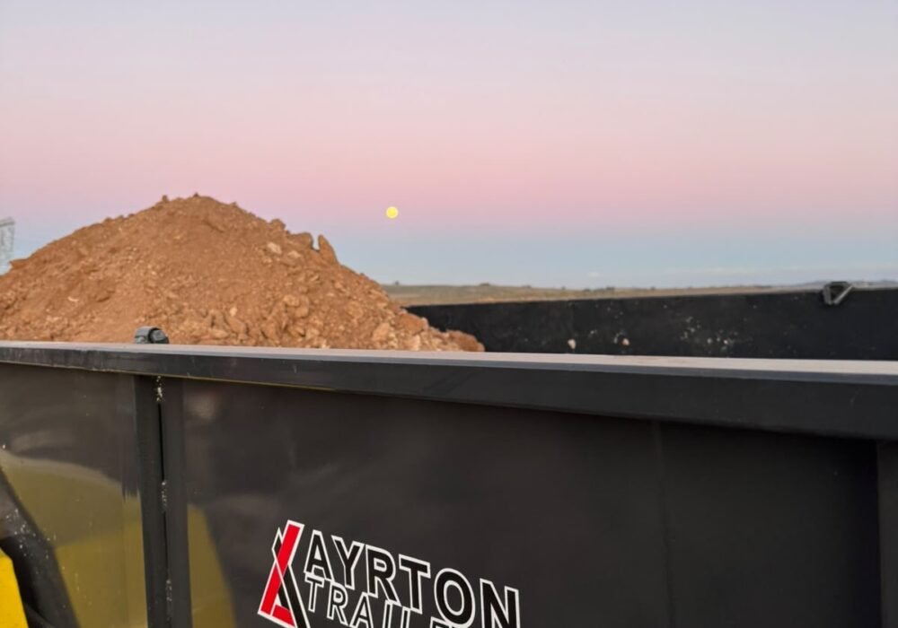 Tráiler mixto 6TN volcador y carretón