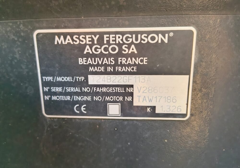 Tractor Massey 6480 174HP